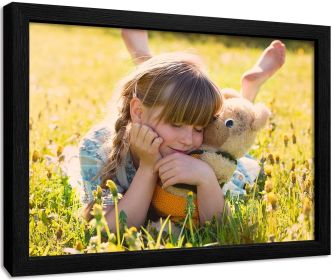 Custom Canvas Prints With Your Photos for Pet Family Photo Prints Personalized Canvas Framed Wall Art (wood: 8*10)